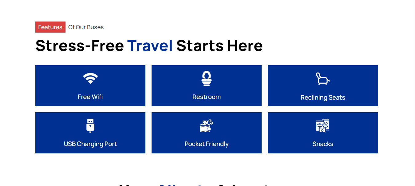 Amenities Section