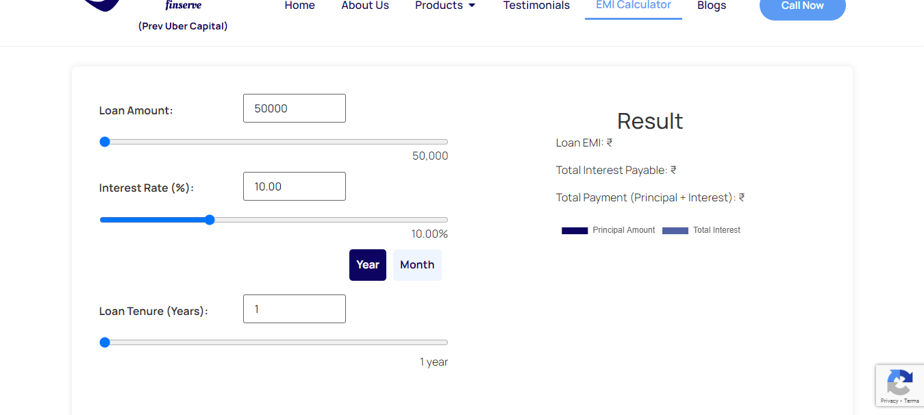 EMI Calculator